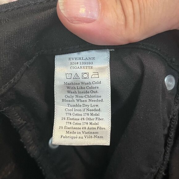 Everlane - Black Jeans Size 25 Regular - Picture 5 of 5